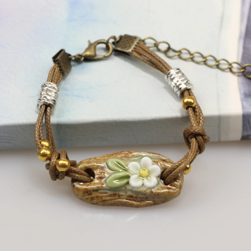 Ceramic Handmade Charm Bracelets Wrap Bracelets&Bangles for women fashion Jewlery&Accessories wholesale #1880
Ceramic Handmade Charm Bracelets Wrap Bracelets&Bangles for women fashion Jewlery&Accessories wholesale #1880