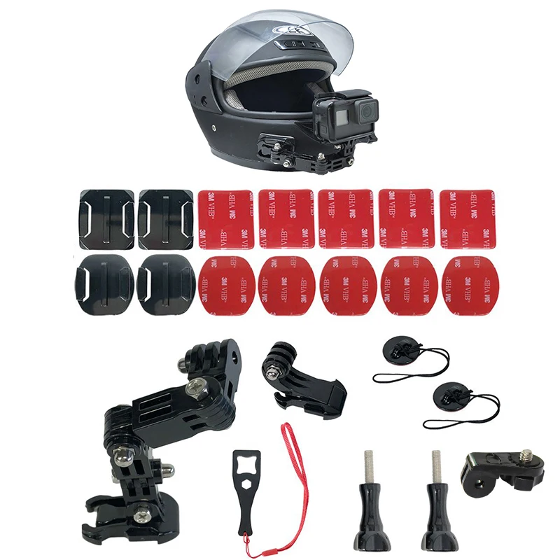 Motorcycle Full Face Helmet Front Side Chin Mount for YI 4K GoPro Hero 10 9 8 7 6 5 4 3 SJCAM Sj4000 EKEN H9 POV Action Camera
Motorcycle Full Face Helmet Front Side Chin Mount for YI 4K GoPro Hero 10 9 8 7 6 5 4 3 SJCAM Sj4000 EKEN H9 POV Action Camera