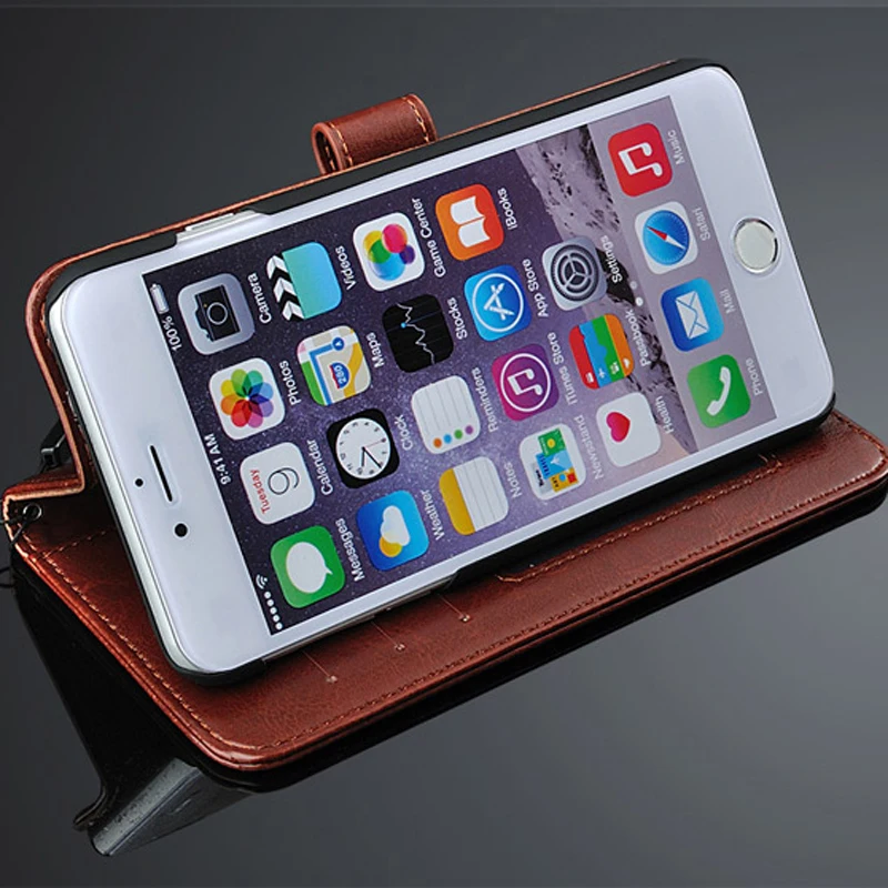 Pu Leather Wallet Case For ZTE Nubia X Business Phone Flip Book Soft Tpu Silicone Back Cover | Мобильные телефоны и