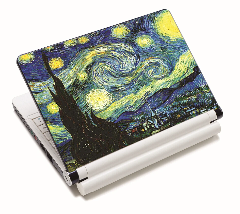Наклейка для ноутбука ПВХ многоразовая водонепроницаемая 12 15 6 "HP Dell Macbook Starry