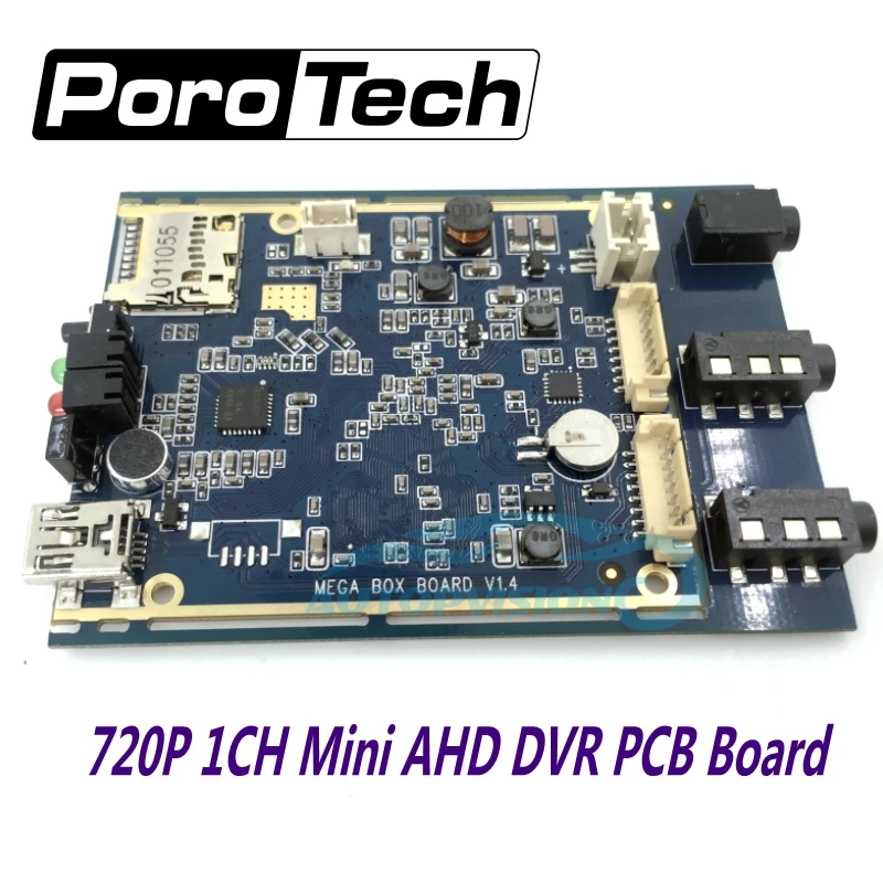 2017 новейший 1CH AHD DVR печатная плата 720P в реальном времени мини модуль