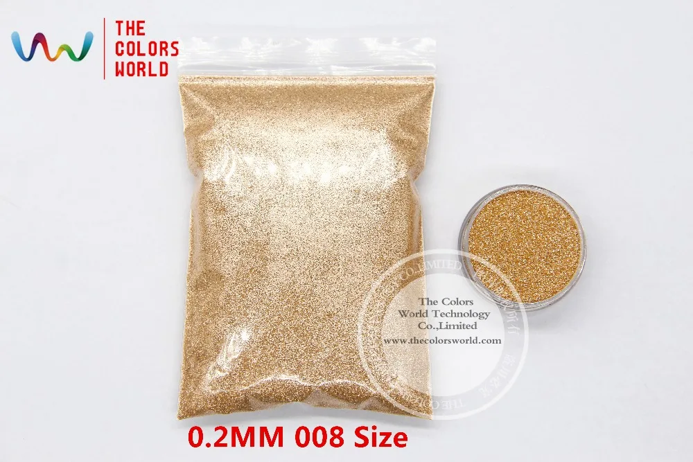 

TCJ100 Pearlescent Light Gold Colors Hexagon shape Glitter for nail Art nail gel makeup or DIY decoration