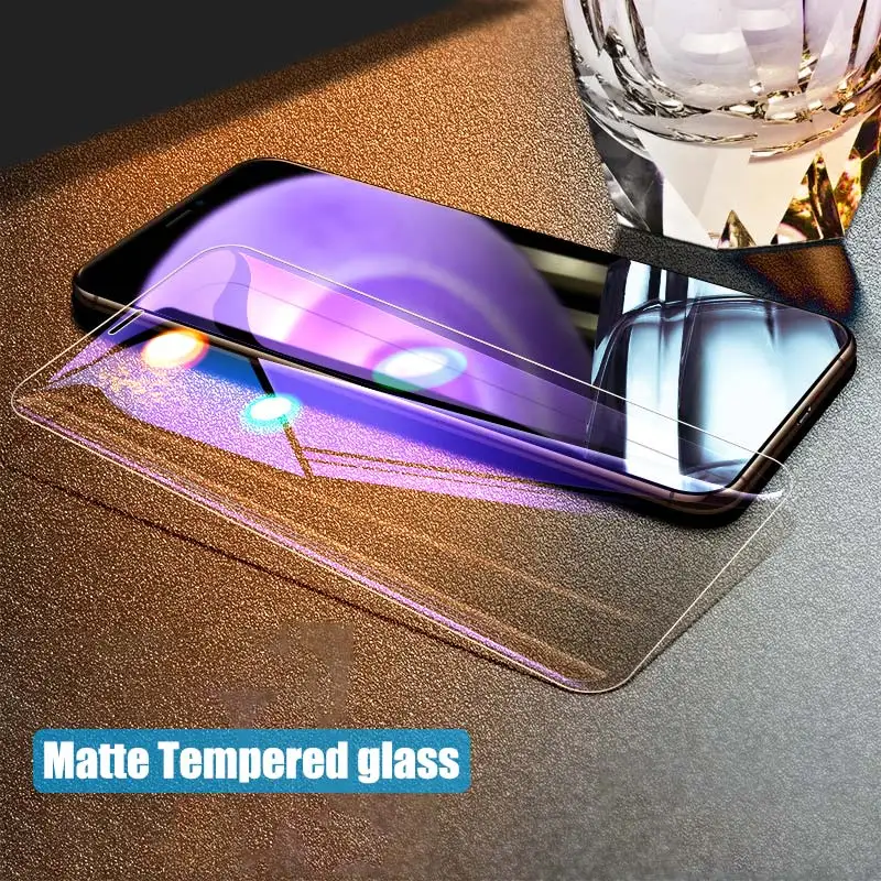 BFOLLOW 2.5D матовое закаленное стекло для iPhone X XS/XS Max XR против отпечатков пальцев