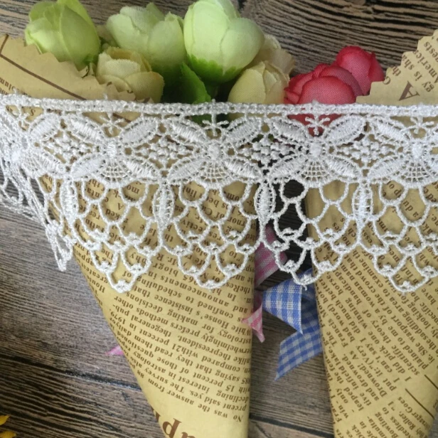Free Shipping 15Yards Exquisite 5cm Water Soluble Lace Trim DIY Handmade Craft Decorations Lace For Sewing Clothing Accessories
Free Shipping 15Yards Exquisite 5cm Water Soluble Lace Trim DIY Handmade Craft Decorations Lace For Sewing Clothing Accessories