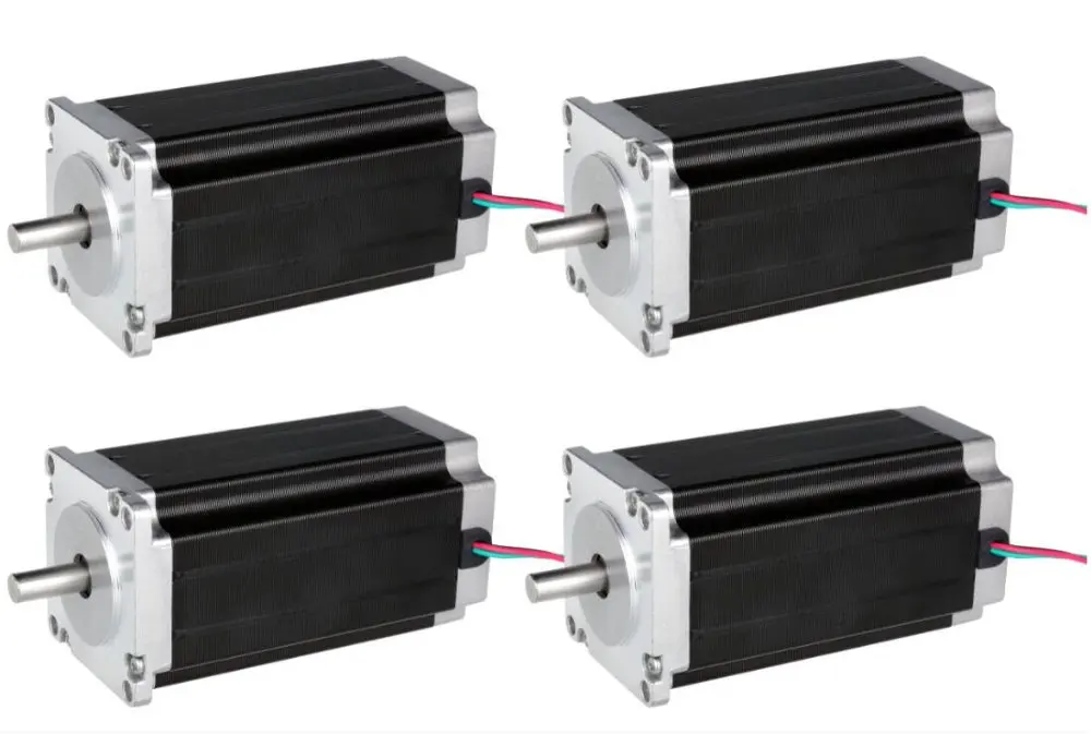 4PCS Nema23 stepper motor 2.8NM 4.2A 23HS9442 4wires or CNC Laser Mill Engraving longs motor
4PCS Nema23 stepper motor 2.8NM 4.2A 23HS9442 4wires or CNC Laser Mill Engraving longs motor