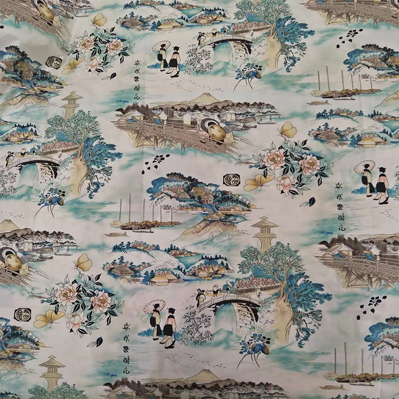 140X100cm Japanese Kimonos Japanese style High Quality Cotton Fabric for Dress Sewing Patchwork DIY-AF114
140X100cm Japanese Kimonos Japanese style High Quality Cotton Fabric for Dress Sewing Patchwork DIY-AF114