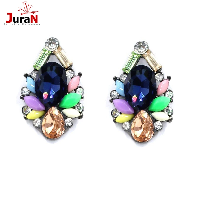 JURAN Fashion Stud Earrings New Arrival Brand Sweet Metal With Gems Pendant Crystal Earring for Women Girls W3101 2022 Trend
JURAN Fashion Stud Earrings New Arrival Brand Sweet Metal With Gems Pendant Crystal Earring for Women Girls W3101 2022 Trend