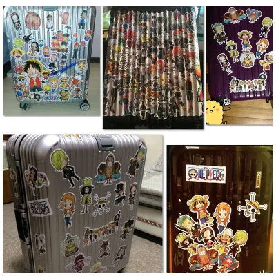 Hot 48pcs PVC One Piece Stickers Fashion High Quality Waterproof PVC For Suitcase Refrigerator Skateboard Laptop Children's Gift
Hot 48pcs PVC One Piece Stickers Fashion High Quality Waterproof PVC For Suitcase Refrigerator Skateboard Laptop Children's Gift