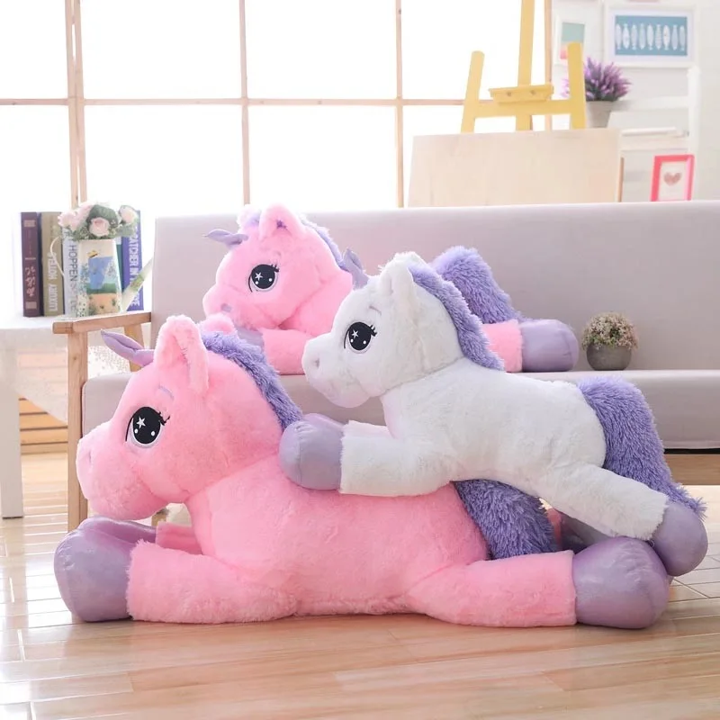80cm 110cm Plush Unicorn Toys Giant Stuffed Flying Horse Soft Stuffed Animal big Cushion for Cushion Birthday gift Women
80cm 110cm Plush Unicorn Toys Giant Stuffed Flying Horse Soft Stuffed Animal big Cushion for Cushion Birthday gift Women