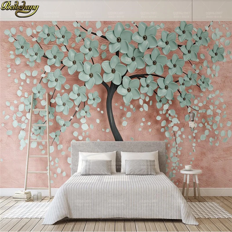 beibehang custom Tree Nordic flowers Mural Wall Paper for Living Room TV Background Wall Painting 3D Wallpaper Home Decoration
beibehang custom Tree Nordic flowers Mural Wall Paper for Living Room TV Background Wall Painting 3D Wallpaper Home Decoration