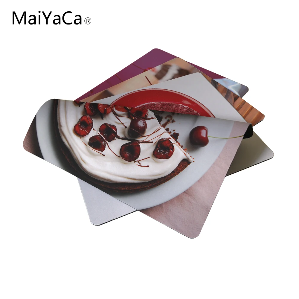 Резиновый коврик для мыши MaiYaCa с изображением торта вишни и кофе, размер 18*22 см и 25*29 см
Резиновый коврик для мыши MaiYaCa с изображением торта вишни и кофе, размер 18*22 см и 25*29 см