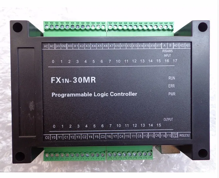 PLC programmable logic controller FX1N30MR MT220V power supply direct download text touch PLC
PLC programmable logic controller FX1N30MR MT220V power supply direct download text touch PLC