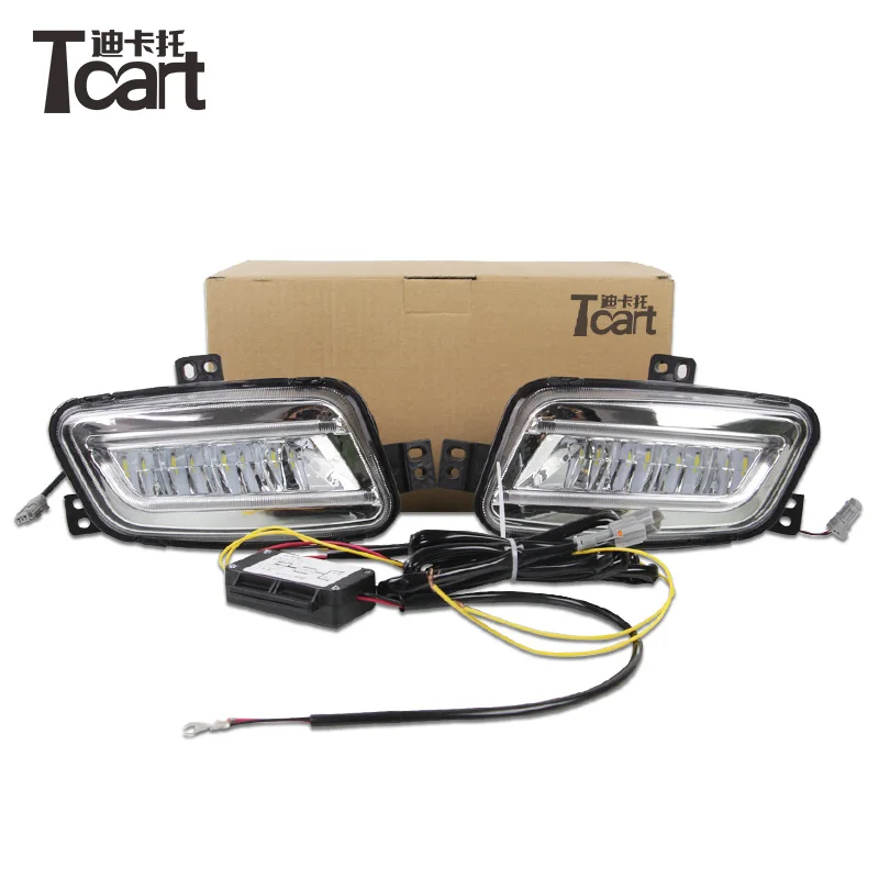 Tcart For Ford Everest 2016 2017 With Turning Yellow Signal Relay Waterproof Car DRL 12V LED Daytime Running Light LED Fog Lamp
Tcart For Ford Everest 2016 2017 With Turning Yellow Signal Relay Waterproof Car DRL 12V LED Daytime Running Light LED Fog Lamp