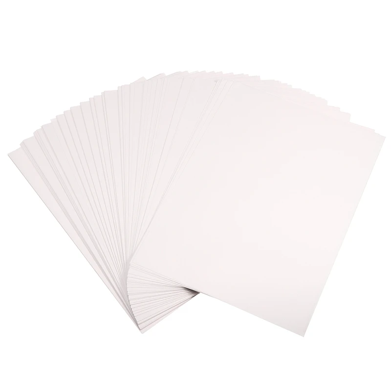 Kicute 100Pcs A4 Dye Sublimation Heat Transfer Film Paper for Polyester Cotton T- Shirt Cup Phone Case 210x297mm
Kicute 100Pcs A4 Dye Sublimation Heat Transfer Film Paper for Polyester Cotton T- Shirt Cup Phone Case 210x297mm