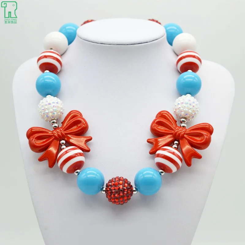 5PCS New Children Girl Red Bow Necklace Kids Chunky Bubblegum Choker Colares Princess Beads Jewelry Toddler Red Bow Necklace
5PCS New Children Girl Red Bow Necklace Kids Chunky Bubblegum Choker Colares Princess Beads Jewelry Toddler Red Bow Necklace