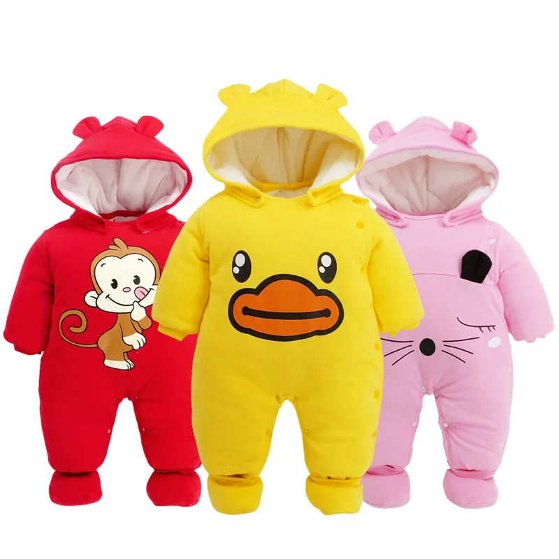 2020 New Baby Rompers Winter Thick Warm Baby boy Clothing Long Sleeve Hooded Jumpsuit Kids Newborn Outwear for 0-24M
2020 New Baby Rompers Winter Thick Warm Baby boy Clothing Long Sleeve Hooded Jumpsuit Kids Newborn Outwear for 0-24M