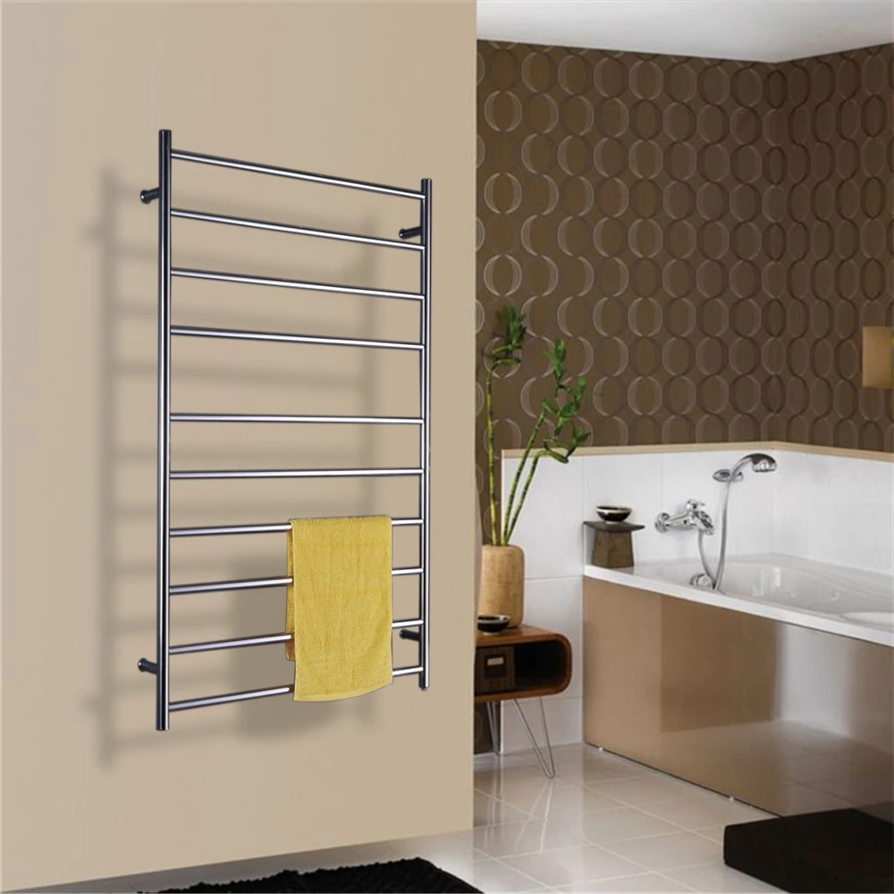 Free Shipping stainless steel 304 polish Wall Mounted Electric Towel Warmer/Racks/Heated Towel Rail TW-RD10 with Flange
Free Shipping stainless steel 304 polish Wall Mounted Electric Towel Warmer/Racks/Heated Towel Rail TW-RD10 with Flange