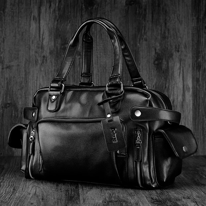 LIELANG travel bag Mens Handbag Big Capacity Travel Bag High Quality PU Leather Luggage bag Men Bags Laptop Shoulder Bag
LIELANG travel bag Mens Handbag Big Capacity Travel Bag High Quality PU Leather Luggage bag Men Bags Laptop Shoulder Bag