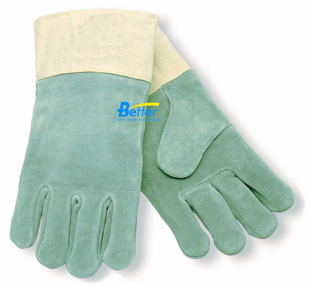 Leather Work Glove 500 Centigrade Heat resistant safety glove Split Cow Leather Foundry Welding Glove
Leather Work Glove 500 Centigrade Heat resistant safety glove Split Cow Leather Foundry Welding Glove