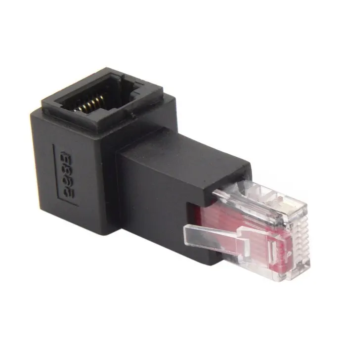 Right Angled 90 Degree 8P8C FTP STP UTP Cat 5e Male to Female Lan Ethernet Network Extension Adapter
Right Angled 90 Degree 8P8C FTP STP UTP Cat 5e Male to Female Lan Ethernet Network Extension Adapter