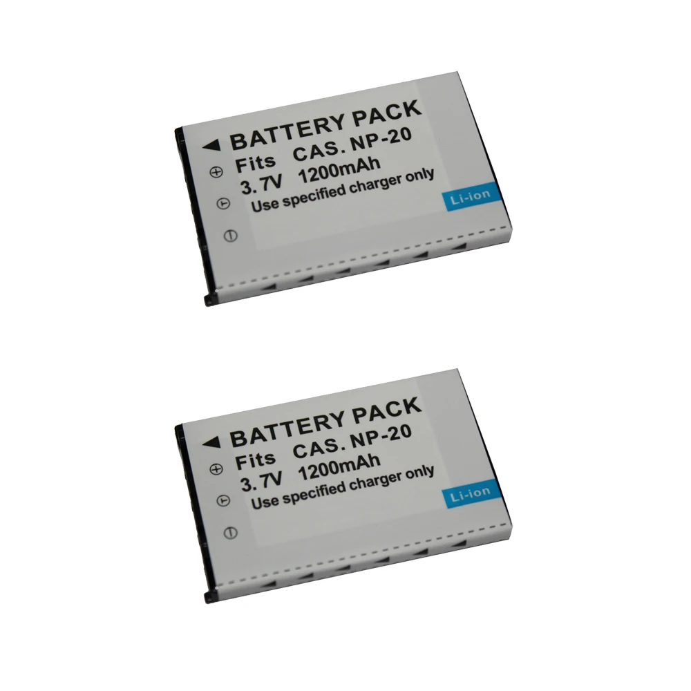 

2Pcs/lot NP-20 CNP20 NP20 Battery for CASIO Exilim EX M20 S100 S20 S500 S600 S770 S800 S880 Z60 Z65 Z70 Z75 Z77 Z3 Z5 Z6 Z4 Z7 Z