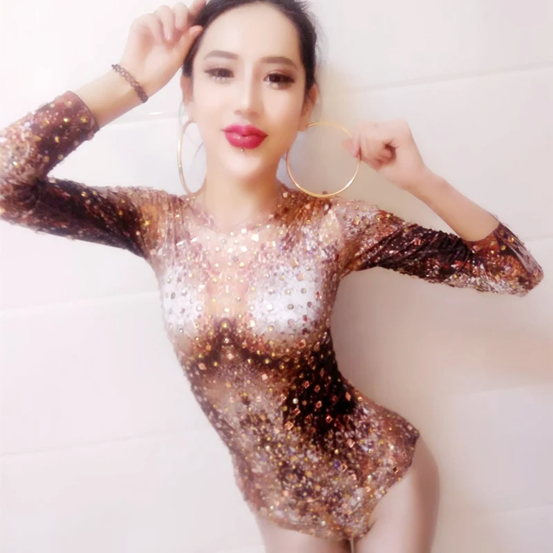 Rhinestone Nightclub Jumpsuit Sexy Fitness Bodysuit DS Bar Cosplay Jazz GoGo Rave Clothes Women Performance DJ Costume VDB083
Rhinestone Nightclub Jumpsuit Sexy Fitness Bodysuit DS Bar Cosplay Jazz GoGo Rave Clothes Women Performance DJ Costume VDB083