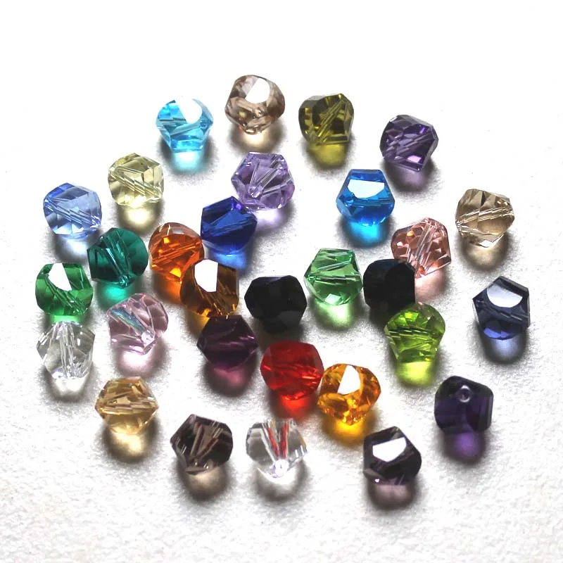 Shangquan Crystal Glass Loose beads Twist Round Facet glass ball 10MM 100pcs/bag Jewelry bracelet Making DIY
Shangquan Crystal Glass Loose beads Twist Round Facet glass ball 10MM 100pcs/bag Jewelry bracelet Making DIY
