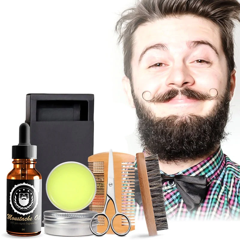5pcs/set Men Beard Kit Grooming Beard Oil Moisturizing Wax Comb Essence Styling Scissors Hair Men Beard Style Tools Set
5pcs/set Men Beard Kit Grooming Beard Oil Moisturizing Wax Comb Essence Styling Scissors Hair Men Beard Style Tools Set