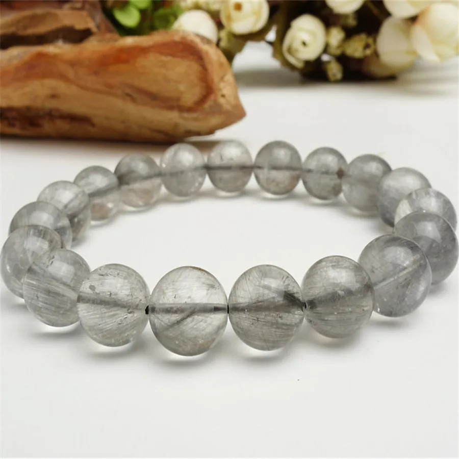11mm Genuine Natural Brazil Rutilated Quartz Crystal Round Beads Fashion Jewelry Charm Stretch Bracelet Women
11mm Genuine Natural Brazil Rutilated Quartz Crystal Round Beads Fashion Jewelry Charm Stretch Bracelet Women