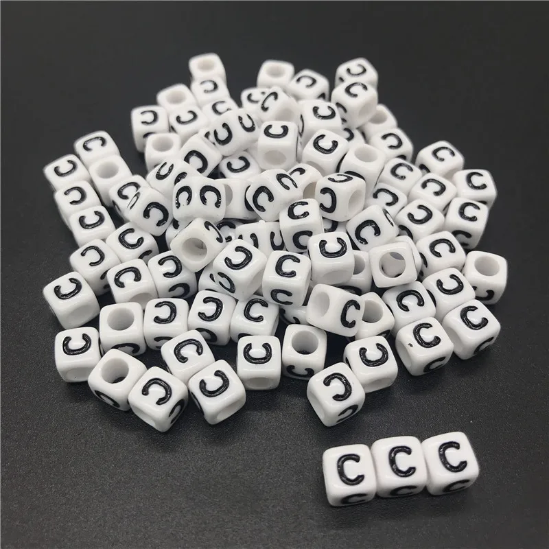 100pcs 6mm Letter Beads Square Alphabet Beads Acrylic Beads DIY Jewelry Making For Bracelet Necklace Accessories#C
100pcs 6mm Letter Beads Square Alphabet Beads Acrylic Beads DIY Jewelry Making For Bracelet Necklace Accessories#C