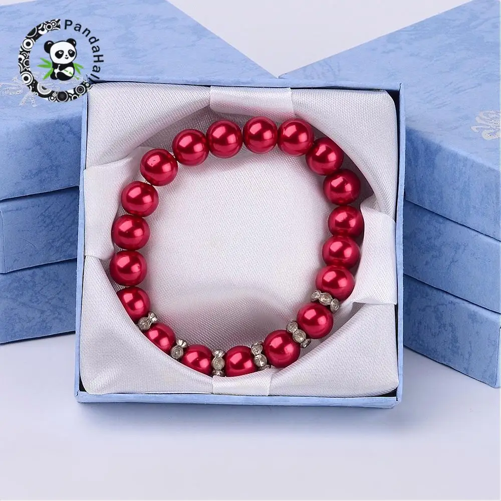 120pcs Valentines Day Gifts Boxes Packages Cardboard Bracelet Boxes Square Mixed Color about 8.8cm wide, 8.8cm long, 2.2cm high
120pcs Valentines Day Gifts Boxes Packages Cardboard Bracelet Boxes Square Mixed Color about 8.8cm wide, 8.8cm long, 2.2cm high