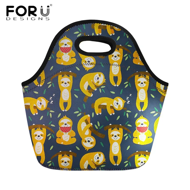 FORUDESIGNS Animal Sloth 3D Print Insulated Lunch Bags Thermal Dinner Box Food Case Functional Cooler Warm Lunch Bag for Picnic
FORUDESIGNS Animal Sloth 3D Print Insulated Lunch Bags Thermal Dinner Box Food Case Functional Cooler Warm Lunch Bag for Picnic