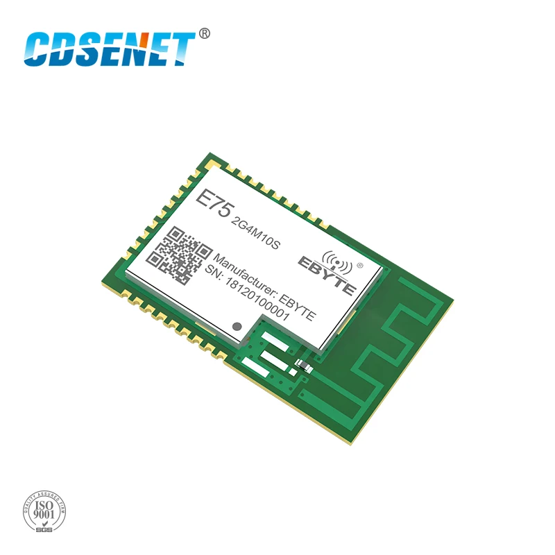 JN5169 Zigbee 2,4 ГГц 10 мВт беспроводной передатчик приемник CDSENET E75-2G4M10S SMD 10dBm PCB IPEX 2,4 ГГц радиочастотный модуль приемопередатчика
JN5169 Zigbee 2,4 ГГц 10 мВт беспроводной передатчик приемник CDSENET E75-2G4M10S SMD 10dBm PCB IPEX 2,4 ГГц радиочастотный модуль приемопередатчика