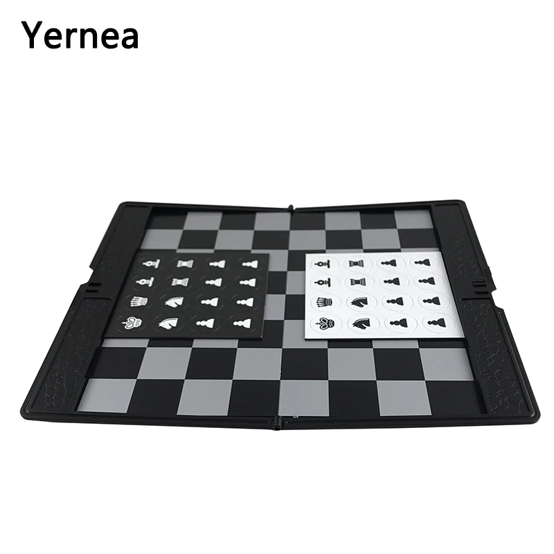 High Quality Classic Plastic Buttons Magnetic Chess Folding Chessboard Travel Mini Thin Chess Portable Magnetic Chess Yernea
High Quality Classic Plastic Buttons Magnetic Chess Folding Chessboard Travel Mini Thin Chess Portable Magnetic Chess Yernea