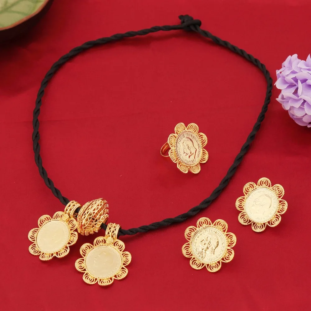Ethiopian Big Coin Cross Jewelry 22k Gold Color African Eritrea Habesha Wedding Bride Jewelry
Ethiopian Big Coin Cross Jewelry 22k Gold Color African Eritrea Habesha Wedding Bride Jewelry