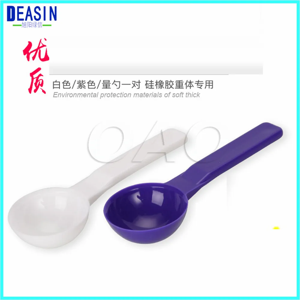 50 pairs New Dental silicone spoon rubber Silicone ladle Silica gel dipper Dental Care dental lab material
50 pairs New Dental silicone spoon rubber Silicone ladle Silica gel dipper Dental Care dental lab material