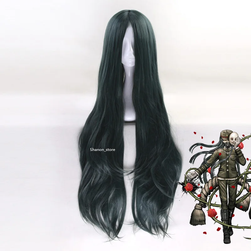 Парик для косплея Danganronpa V3: Killing Harmony термостойкий синтетический с длинными