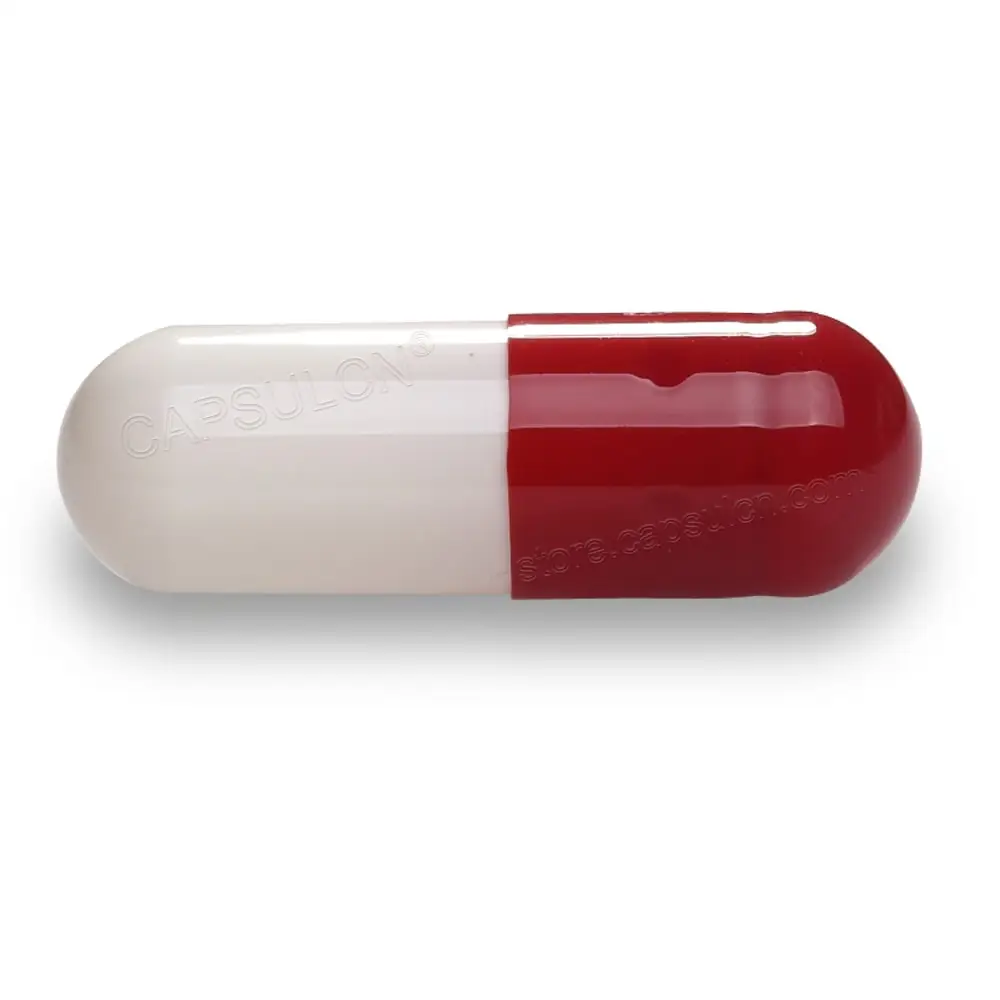 10 000 pcs/Carton Gel Capsules Size 2 Red White Empty gelatin capsules for capsule filler machine | Бытовая техника