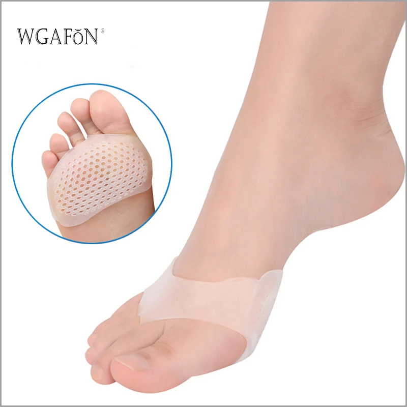 2 пары силиконовых гелевых подушечек для передней части стопы WGAFON женская обувь
