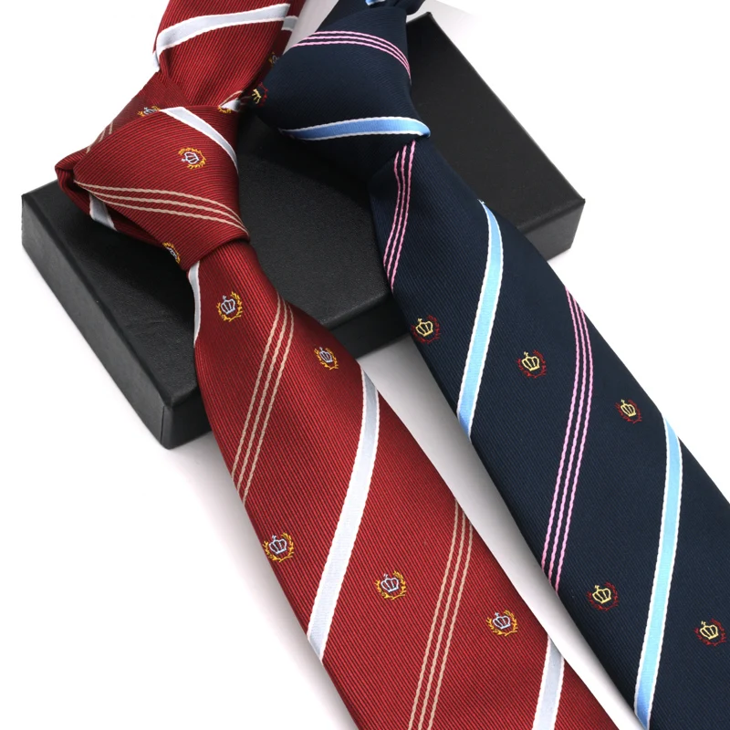 

Новое поступление 2021 мужской галстук 8 см галстук деловой Модный повседневный Узкий Тонкий галстук в полоску для свадебной вечеринки Бестс...