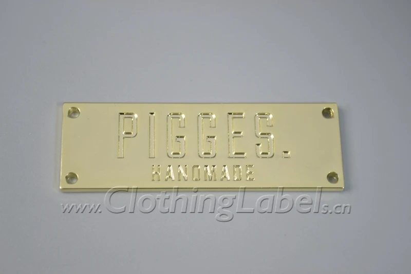 custom clothing metal labels, metal labels for bags, accept small order, gold color metal label
custom clothing metal labels, metal labels for bags, accept small order, gold color metal label