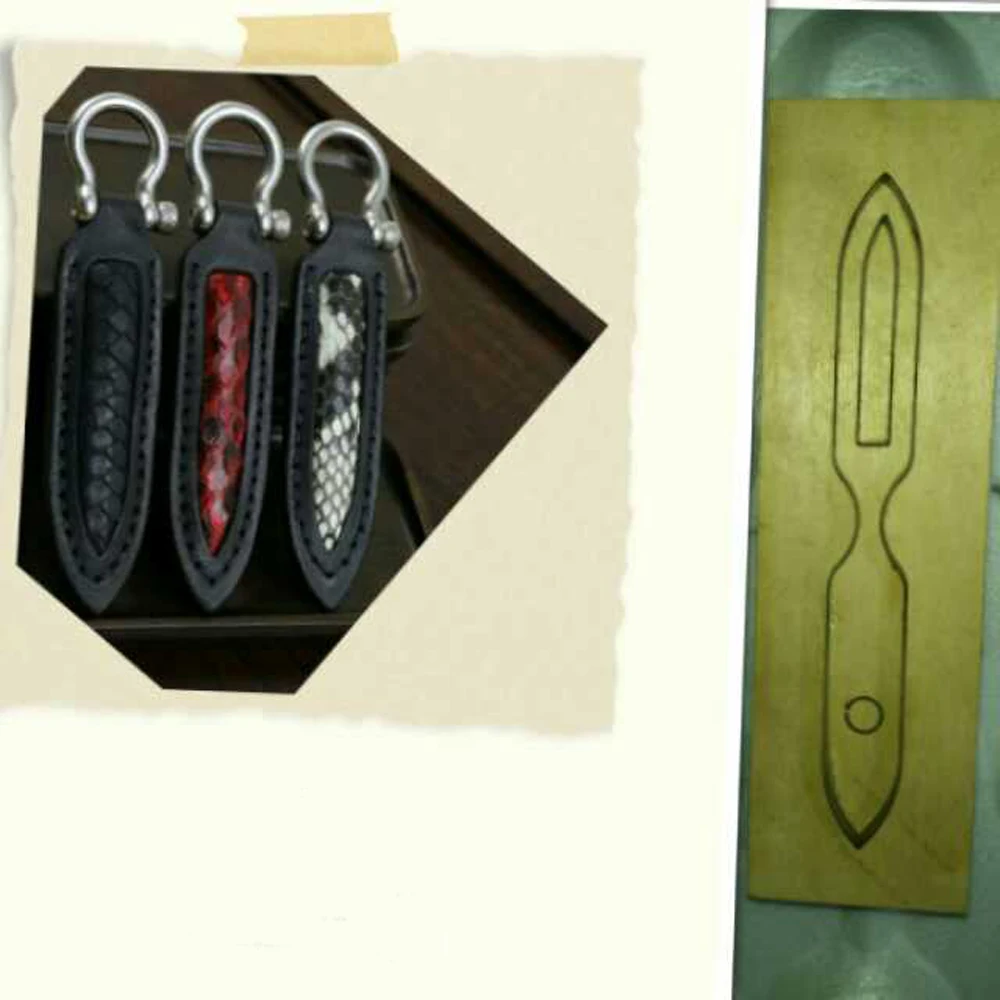 DIY key ring snake leather craft decoration die cutting knife punch mould hand tool set
DIY key ring snake leather craft decoration die cutting knife punch mould hand tool set