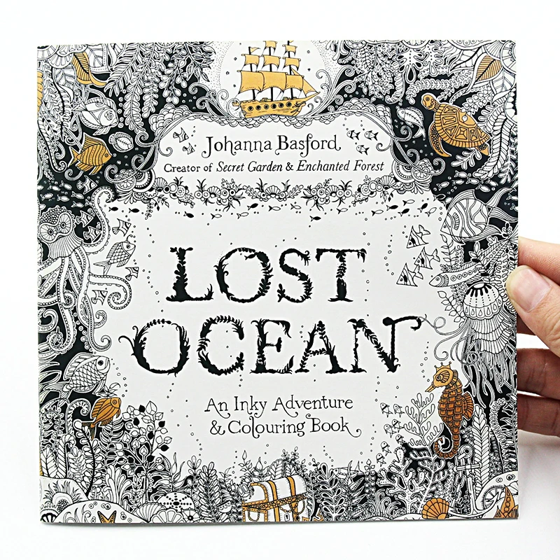 1 шт. новая книжка-раскраска для детей и взрослых с 24 страниц «Lost океанский», Inky Adventure, снятие стресса, покраска, рисование, художественная кни...
1 шт. новая книжка-раскраска для детей и взрослых с 24 страниц «Lost океанский», Inky Adventure, снятие стресса, покраска, рисование, художественная кни...