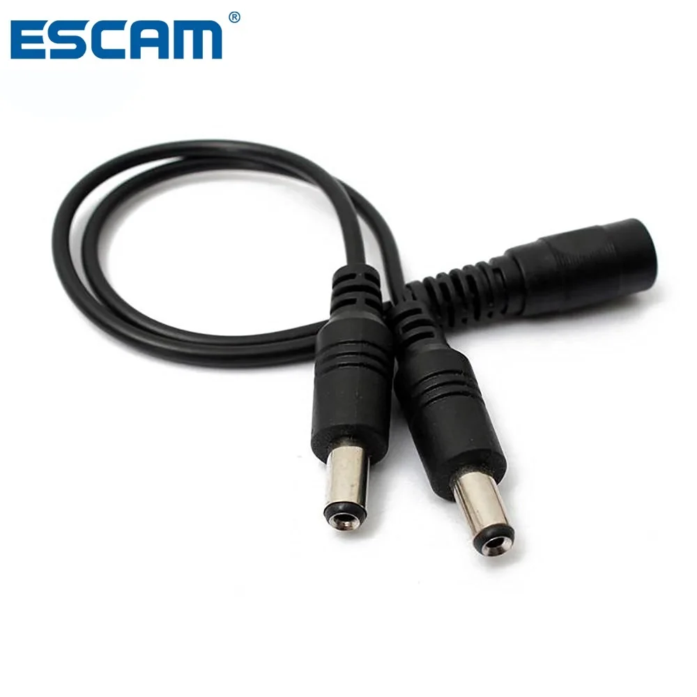 POE cctv tester IP Camera DC 1 to 2 Power Splitter Cable Cord for CCTV Camera 1 Female to 2 Male FC
POE cctv tester IP Camera DC 1 to 2 Power Splitter Cable Cord for CCTV Camera 1 Female to 2 Male FC