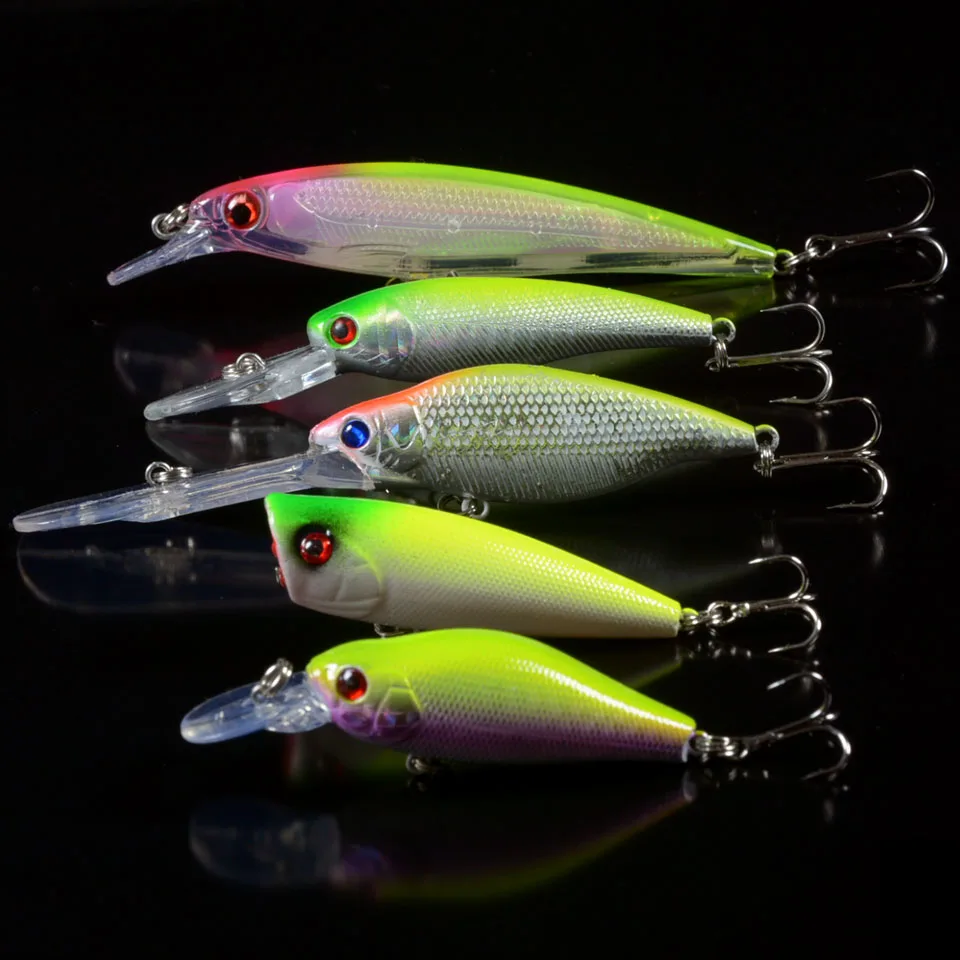 New Fishing Lures Mixed 5 Different Models Hard Baits 5pcs/Set High Quality Artificial Crankbait Wobblers Fishing Tackle pesca
New Fishing Lures Mixed 5 Different Models Hard Baits 5pcs/Set High Quality Artificial Crankbait Wobblers Fishing Tackle pesca