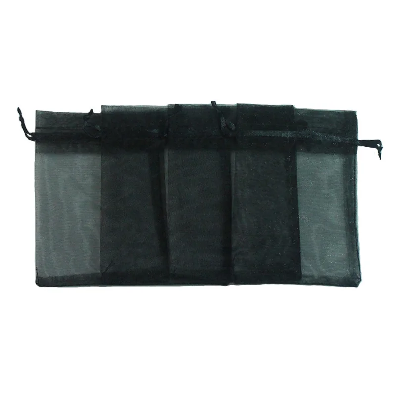 ALY 100pcs/lot 9x12cm Jewelry Gift Wedding Black Color Favors Candy Pouches Party Decoration Pack Festive Supplies Organza Bags
ALY 100pcs/lot 9x12cm Jewelry Gift Wedding Black Color Favors Candy Pouches Party Decoration Pack Festive Supplies Organza Bags