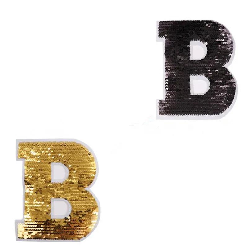 ShinEquin flip the double sided Patches for clothing Fabric Reversible change color sequins Letter Patch T-shirt Sticker
ShinEquin flip the double sided Patches for clothing Fabric Reversible change color sequins Letter Patch T-shirt Sticker