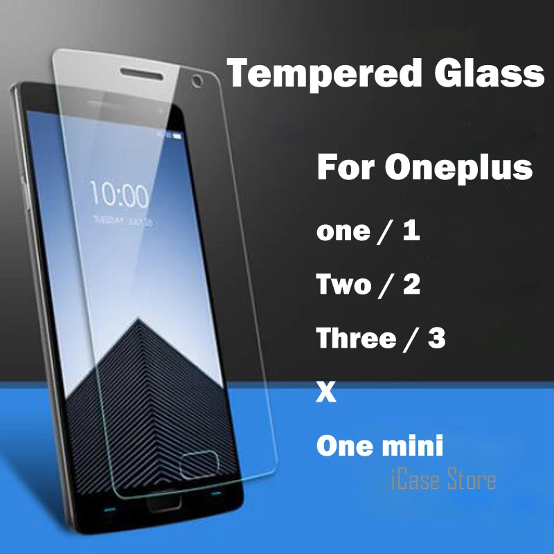 Экран протектор для Oneplus One один два три X Закаленное Стекло Plus 1 2 3 A0001 A2001