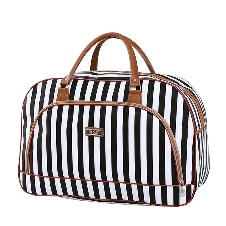 Leather Large Capacity Waterproof Print Luggage Travel Bags | Багаж и сумки