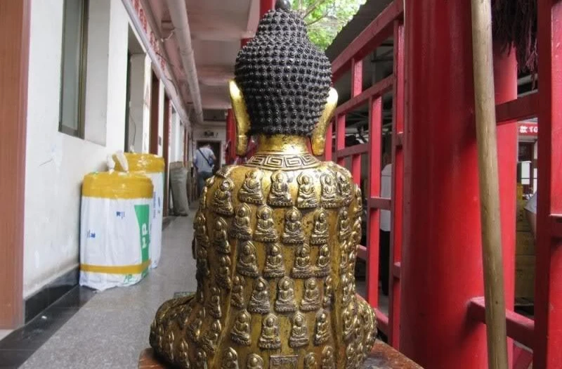 Tibet Buddhism Folk Bronze Gild Sakyamuni Tathagata Amitabha Buddha King Statue
Tibet Buddhism Folk Bronze Gild Sakyamuni Tathagata Amitabha Buddha King Statue